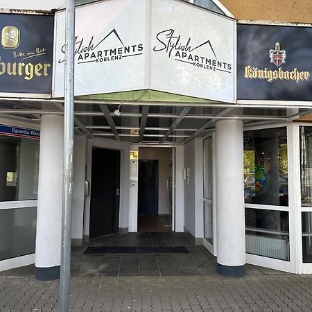 African-Style Apartment - Stadtnah, Parkplatz, E-Ladestation Fuer Auto & Fahrraeder, Gitterbox Fuer Fahrraeder, Fitnessstudio コブレンツ エクステリア 写真